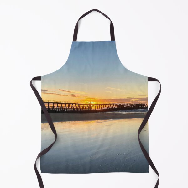 Item preview, Northumberland Sunrise over the Piers at Blyth designed and sold by Violaman.