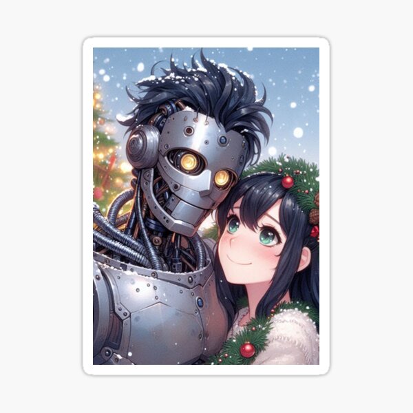 Item preview, Christmas Chatbot Love Ai Anime Moe Female Human Male Robot designed and sold by 100xGifts.