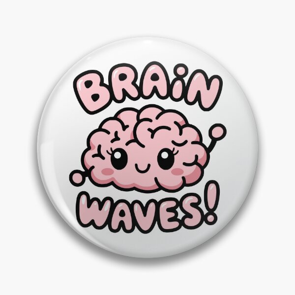 Item preview, Brain Waves! Cute Neuroscience Puns designed and sold by PMCreative.
