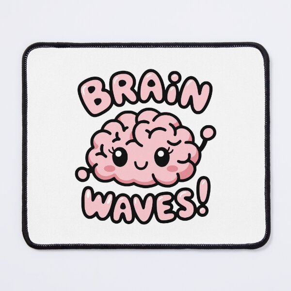 Item preview, Brain Waves! Cute Neuroscience Puns designed and sold by PMCreative.