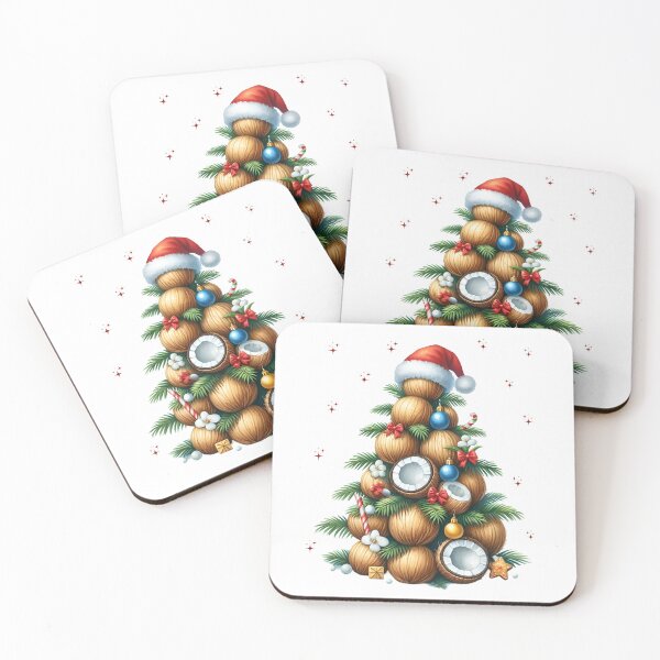 Item preview, Christmas  coconut tree, Beach Christmas designed and sold by MissGraphicTees.