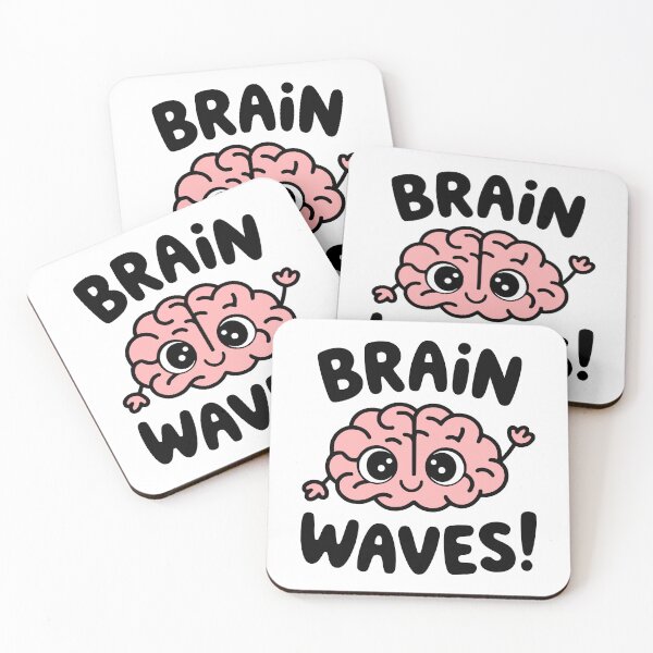 Item preview, Brain Waves! Funny Neuroscience Puns designed and sold by PMCreative.