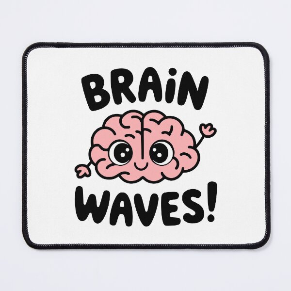 Item preview, Brain Waves! Funny Neuroscience Puns designed and sold by PMCreative.