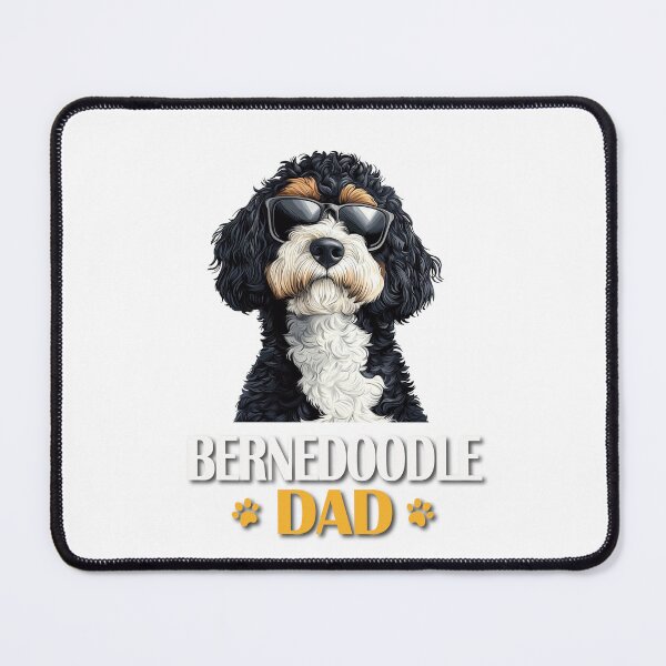 Item preview, Bernedoodle dad with sunglasses  designed and sold by elleinnovations.