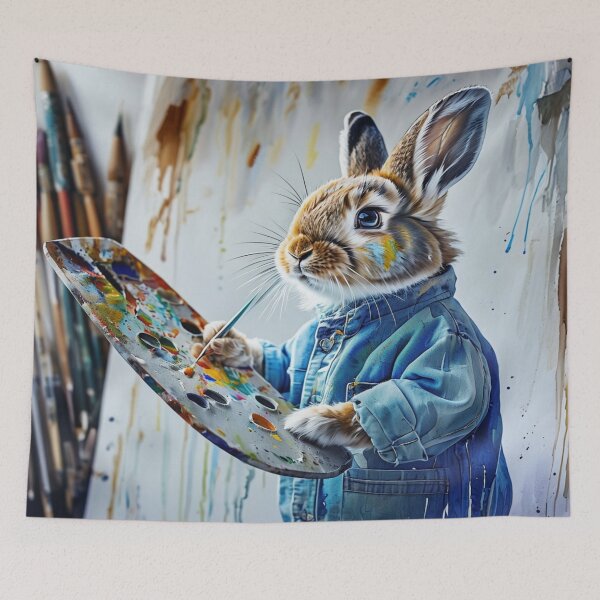 Artikelvorschau, The Artistic Rabbit entworfen und verkauft von Collection de trésors .