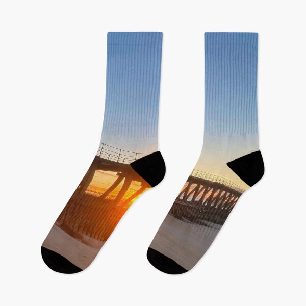 Item preview, River Blyth Sunrise over the Piers designed and sold by Violaman.