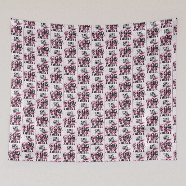 Item preview, Skull Punk Rock Girls Band Pink designed and sold by nocturnastore.