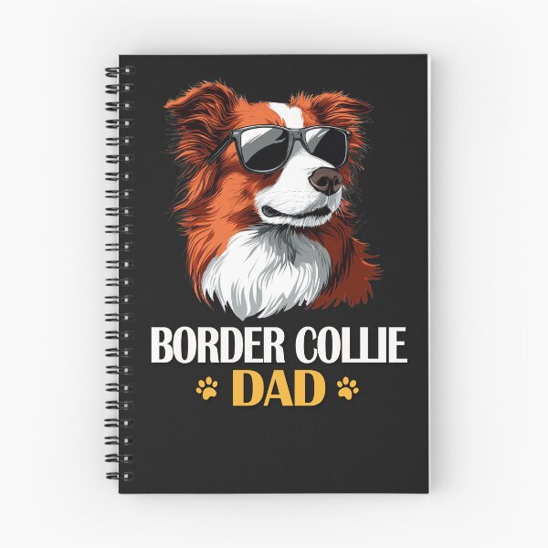 Item preview, Red Border Collie with sunglasses designed and sold by elleinnovations.