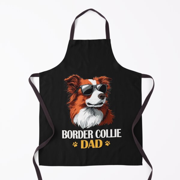 Item preview, Red Border Collie with sunglasses designed and sold by elleinnovations.