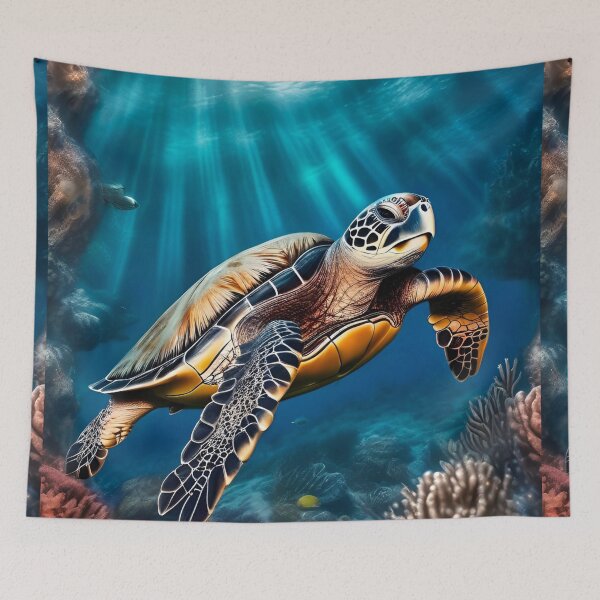 Item preview, Sea Turtle  designed and sold by MatrixTattoo.