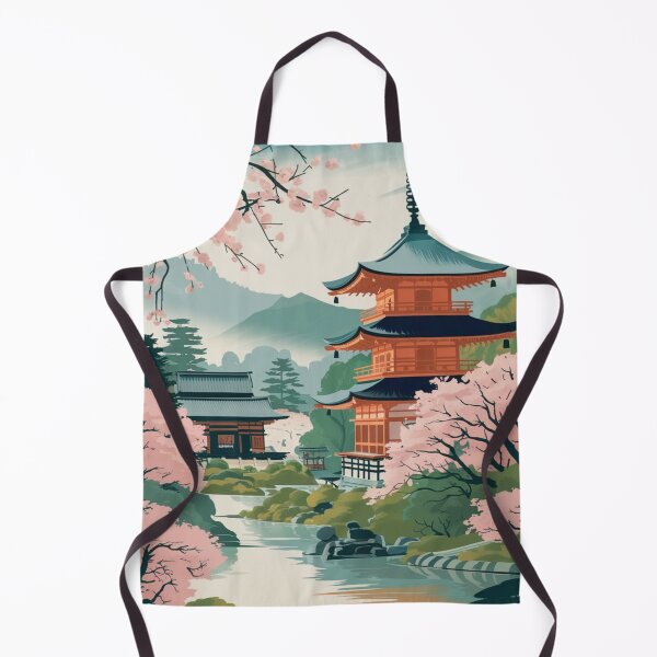 Item preview, Kyoto Vintage Travel Poster designed and sold by TravelerRat.