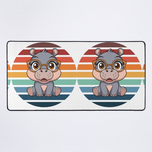 Item preview, Baby Hippoptamus Cute Hippo Lover , Hippo Cartoon designed and sold by KolorellaS.