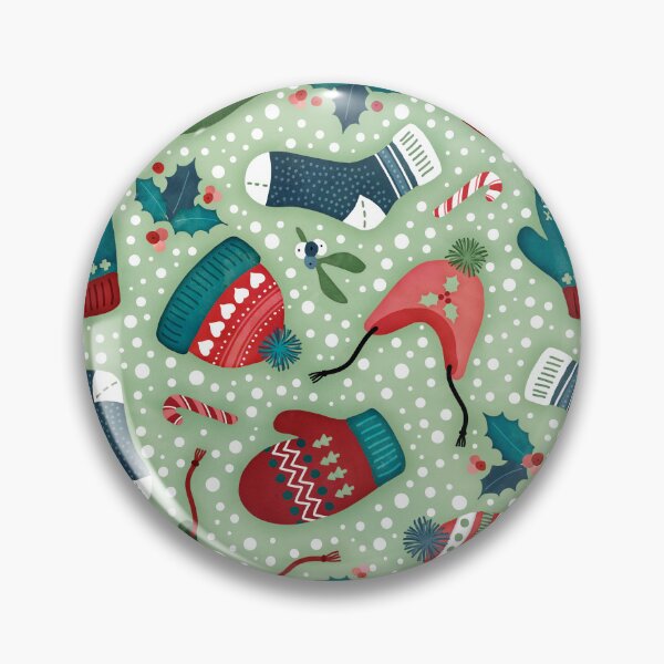 Item preview, Christmas warmth toss pastel green designed and sold by adenaJ.