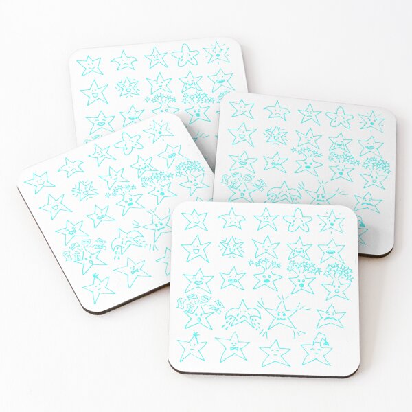 Item preview, Star Emoji Series Turquoise designed and sold by MagentaTwilight.