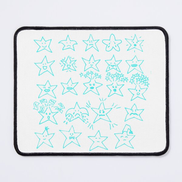 Item preview, Star Emoji Series Turquoise designed and sold by MagentaTwilight.