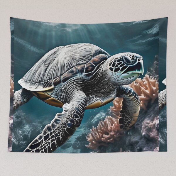 Item preview, Sea Turtle  designed and sold by MatrixTattoo.