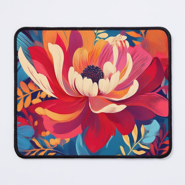 Item preview, old Floral Explosion – Colourful Art designed and sold by RaiyaTees.