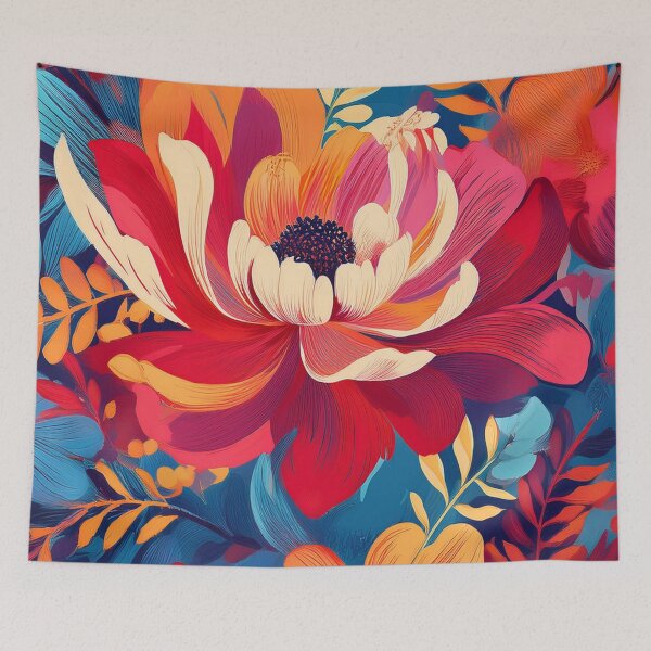 Item preview, old Floral Explosion – Colourful Art designed and sold by RaiyaTees.