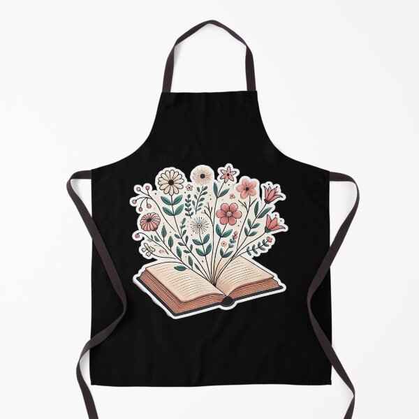 Item preview, Blooming Tales: Floral Fantasy from an Open Book. designed and sold by Linework Studio.