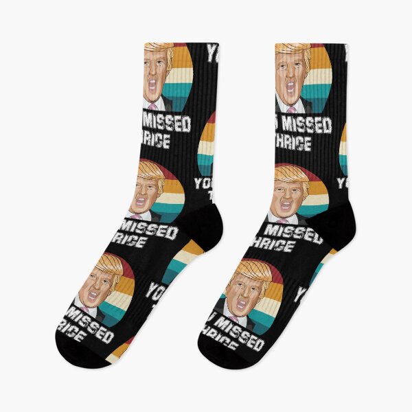 Item preview,   You Missed Thrice Trump  designed and sold by Felinefinesse.