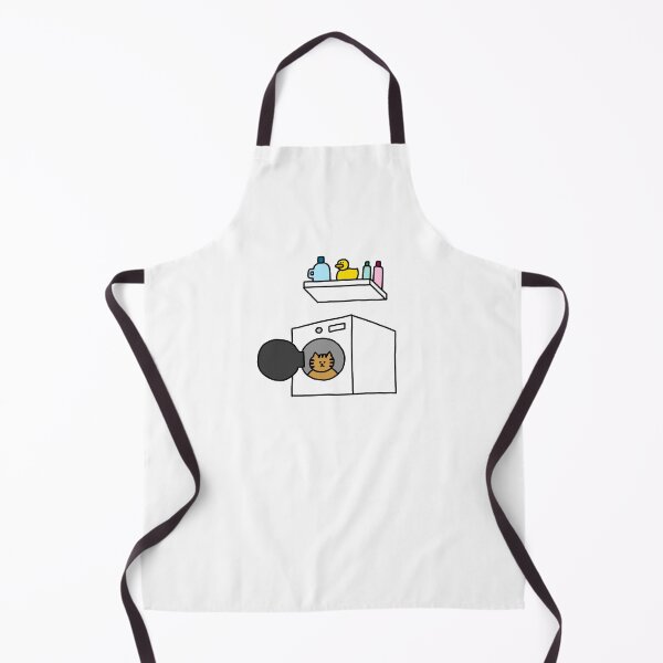 Item preview, a Cat in the washing machine and a Duck designed and sold by superbaechoo.