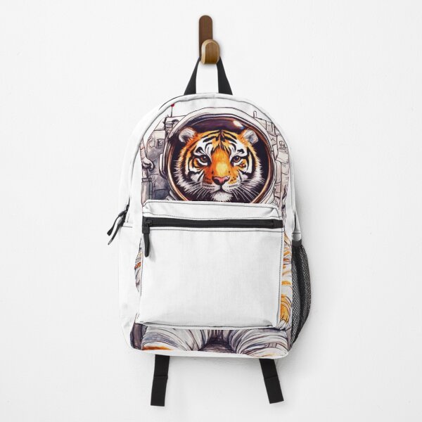 Item preview, super cute astronaut tiger designed and sold by Natthiya Minimal.