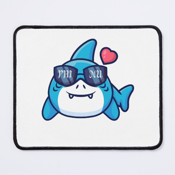 Item preview, phi mu shark designed and sold by marinatrovatoo.