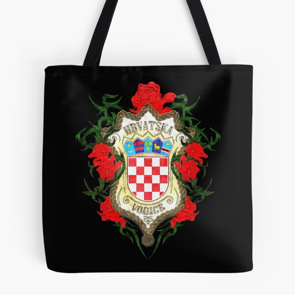 Item preview, Coat Of Arms With Roses And The Name Of The City "Vodice" designed and sold by MC Art Studio.