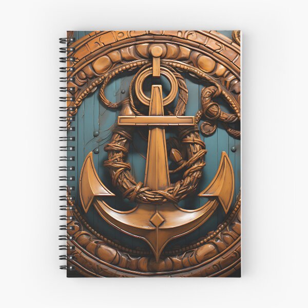 Item preview, Nautical - Anchor Emblem designed and sold by KootenayDesigns.