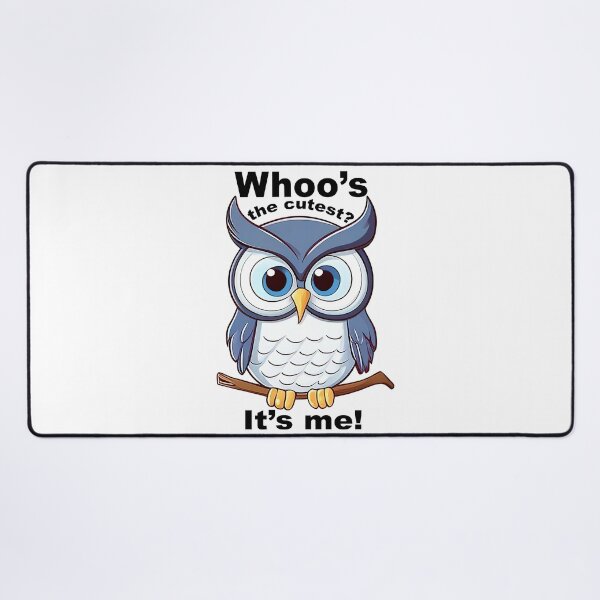 Item preview, Whoo's the cutest ? It's me ! designed and sold by Concept-Hub.
