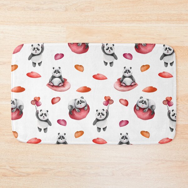 Item preview, valentine's day, hearts, love, stickers, red, pink, 14 February, panda designed and sold by Tetiana Pohurska.