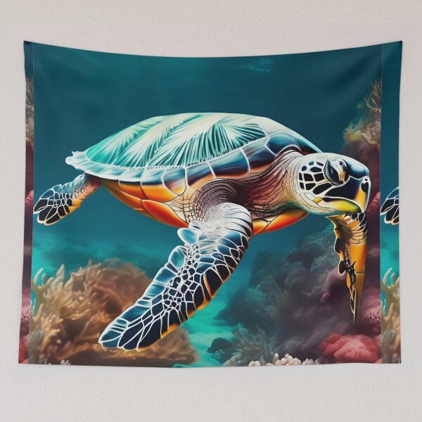 Item preview, Sea Turtle  designed and sold by MatrixTattoo.