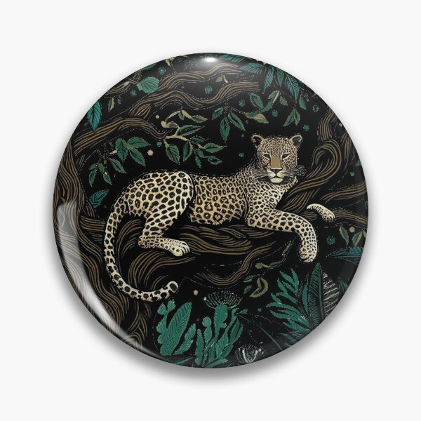 Item preview, Spots of Strength: The Stealthy Leopard designed and sold by communedesigns.