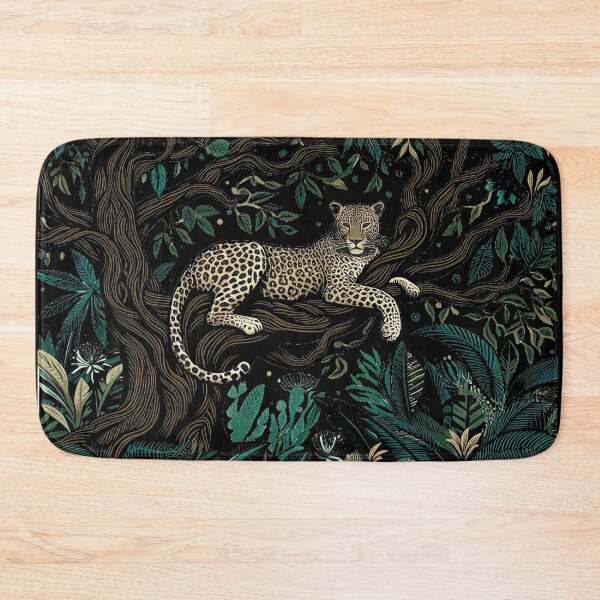 Item preview, Spots of Strength: The Stealthy Leopard designed and sold by communedesigns.