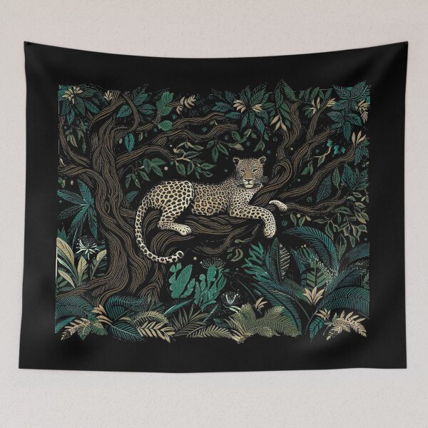 Item preview, Spots of Strength: The Stealthy Leopard designed and sold by communedesigns.