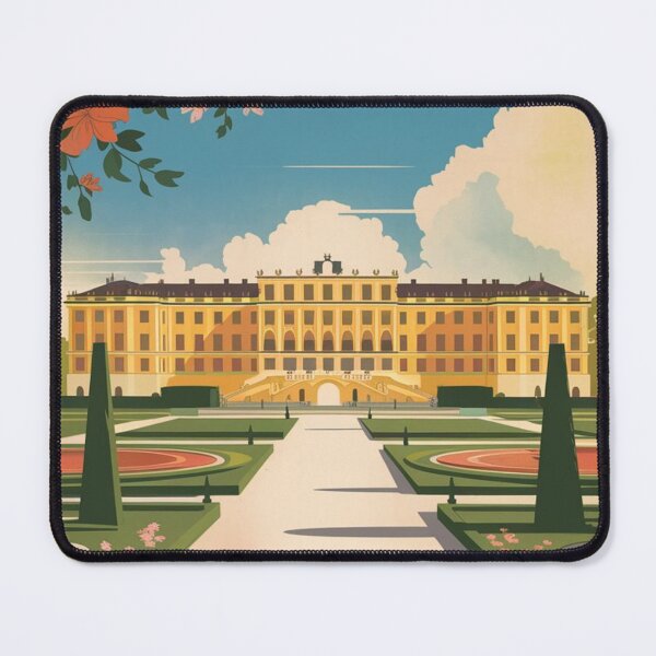 Item preview, Vienna Vintage Travel Poster designed and sold by TravelerRat.