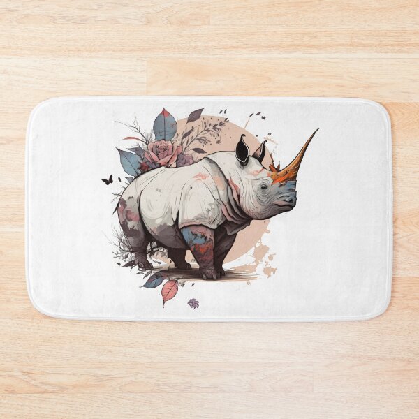 Item preview, A rhino in okami style designed and sold by The-Chieftain.