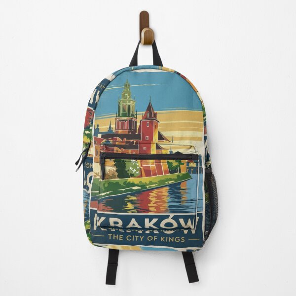 Item preview, Krakow Vintage Travel Poster designed and sold by TravelerRat.