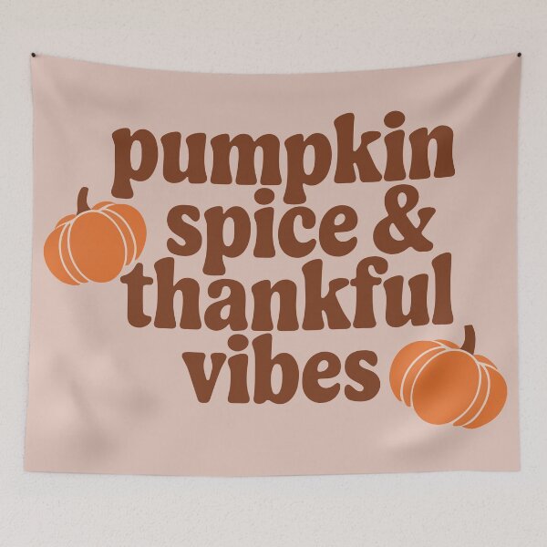 Item preview, Pumpkin Spice & Thankful Vibes designed and sold by UpliftSoul.