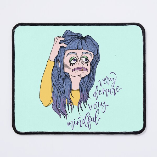 Item preview, Very Demure, Very Mindful Illustration designed and sold by Stevie-Please.