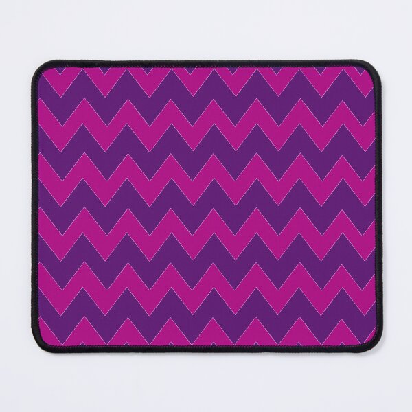 Item preview, Cozy Up in Style! Violet and Magenta Cozy Winter Zigzag Pattern designed and sold by IraNiva.