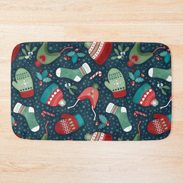 Item preview, Christmas warmth toss dark green  designed and sold by adenaJ.