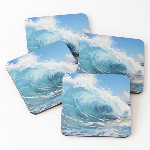 Item preview, Nautical - Crashing Waves designed and sold by KootenayDesigns.