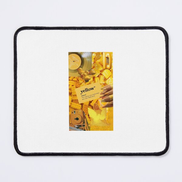 Item preview, Yellow Aesthetic Sticker designed and sold by datcowboyskelli.