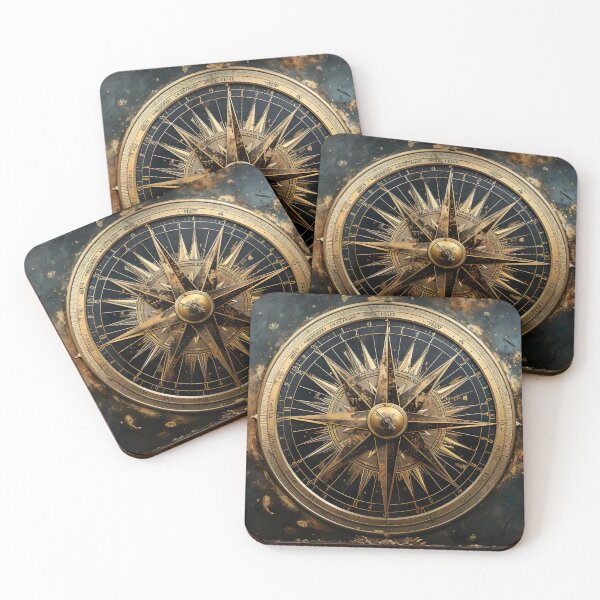 Item preview, Nautical - Dry Card Compass designed and sold by KootenayDesigns.
