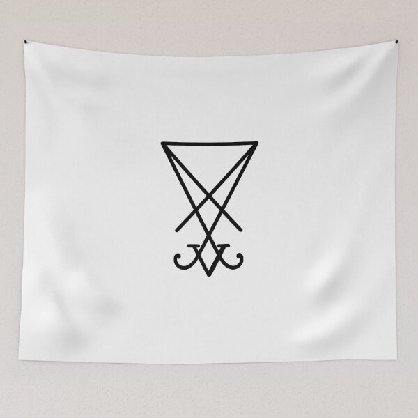 Item preview, LUCIFERIAN Sigil of Lucifer - Black Design designed and sold by SerpentofWisdom.