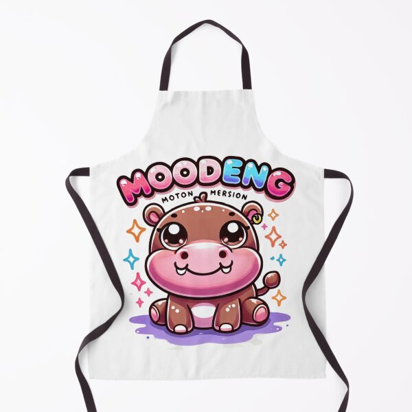 Item preview, A cute cartoon hippo designed and sold by Natthiya Minimal.