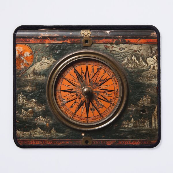 Item preview, Nautical - Dry Card Compass designed and sold by KootenayDesigns.