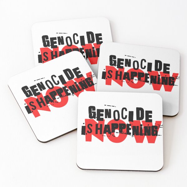 Item preview, Genocide is happening now designed and sold by HelenJS.