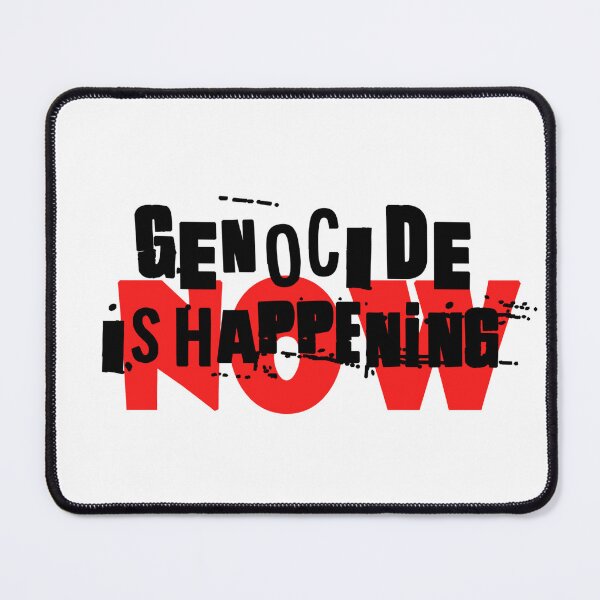 Item preview, Genocide is happening now designed and sold by HelenJS.